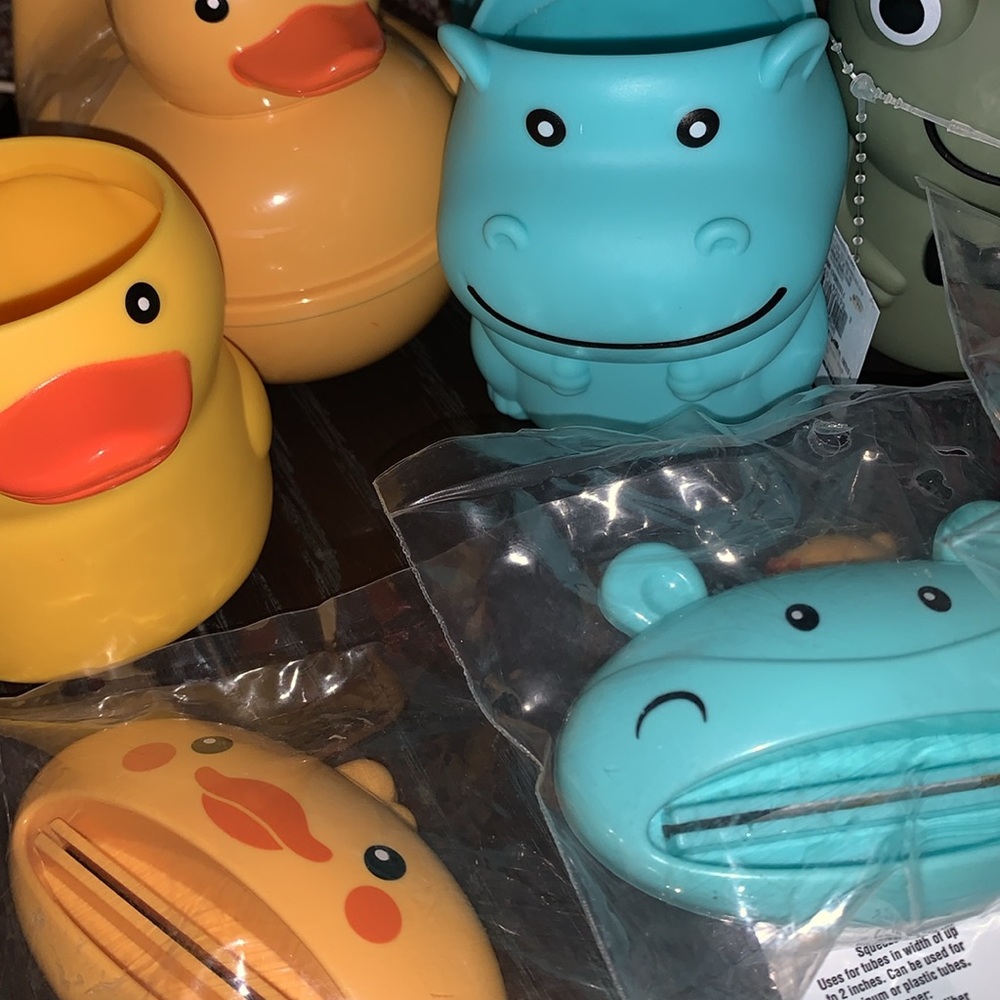 Frog 🐸 Colorful Animal Bath Toy Set - Picture 3 of 4